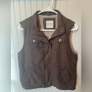 Sonoma Tan Sherpa-Lined Vest